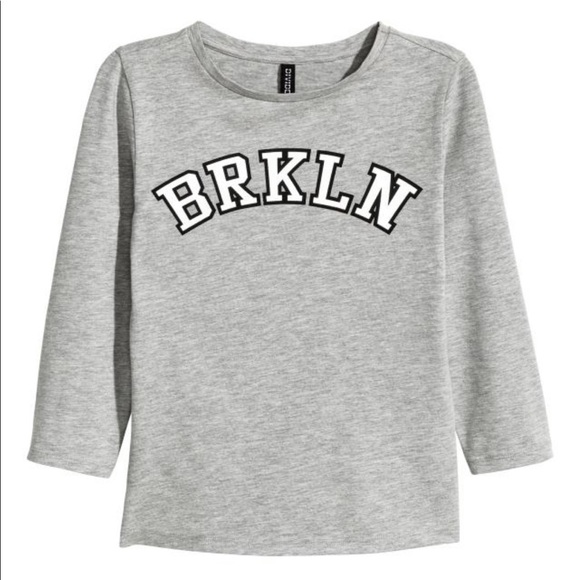 H&M LONG SLEEVE JERSEY TOP - Picture 2 of 3